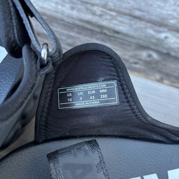 BUFFALO “BINARY 0” Platform Sandals - Picture 9 of 9